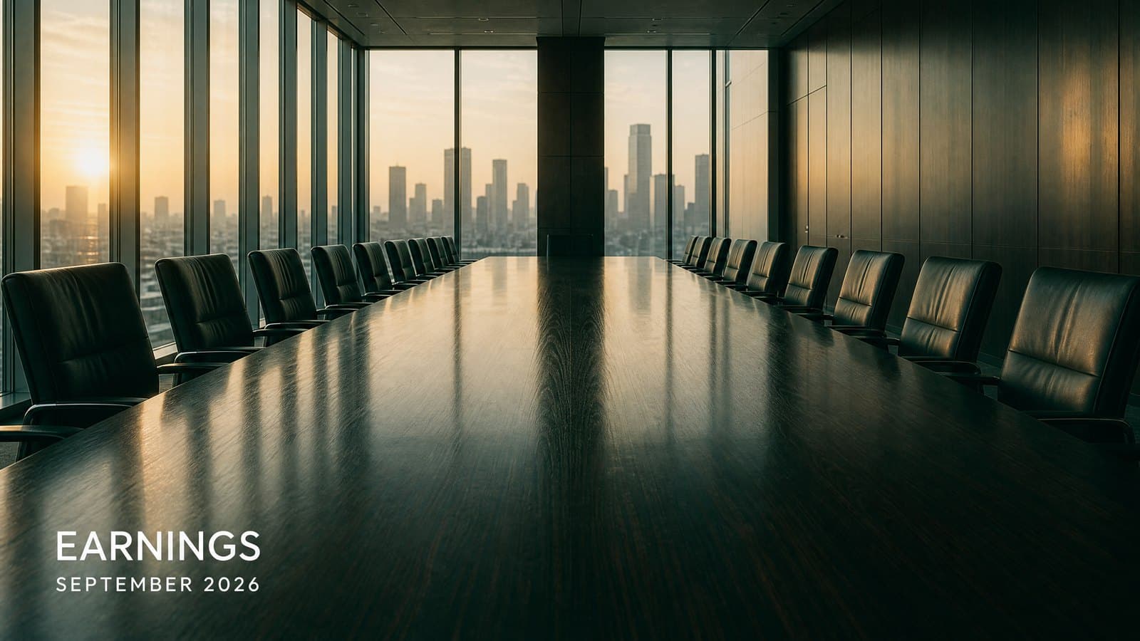 Six Companies Reported on 1 and 2 September, and Ranking Them by Growth Produces a Clear Gradient